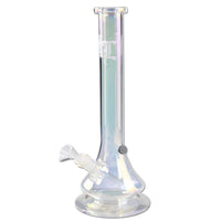 Black Leaf Neverland Glass Bong Clear