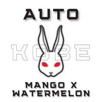 Mango x Watermelon Autoflower -kasvi täynnä kypsiä, trooppisen tuoksuisia budeja, valmiina sadonkorjuuseen - Kaninkolo