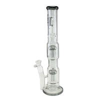 BL Ice Bong 2x 10-Arm Tree Percolator grey