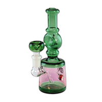 BREIT Mini Glass Bong + Push Bowl