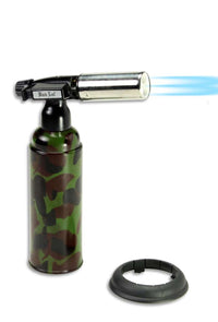 Black Leaf Torch Electronic Lighter Camouflage