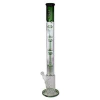 Black Leaf THE SKYSCRAPER 2 Multipercolator Bong Green