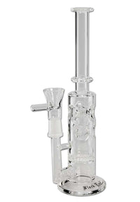 Black Leaf Percolator Bong with HoneyComb