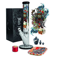 Black Leaf Boxed Bong RONIN + GEISHA