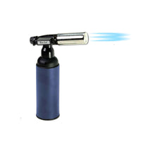 Black Leaf Torch Electronic Lighter Blue