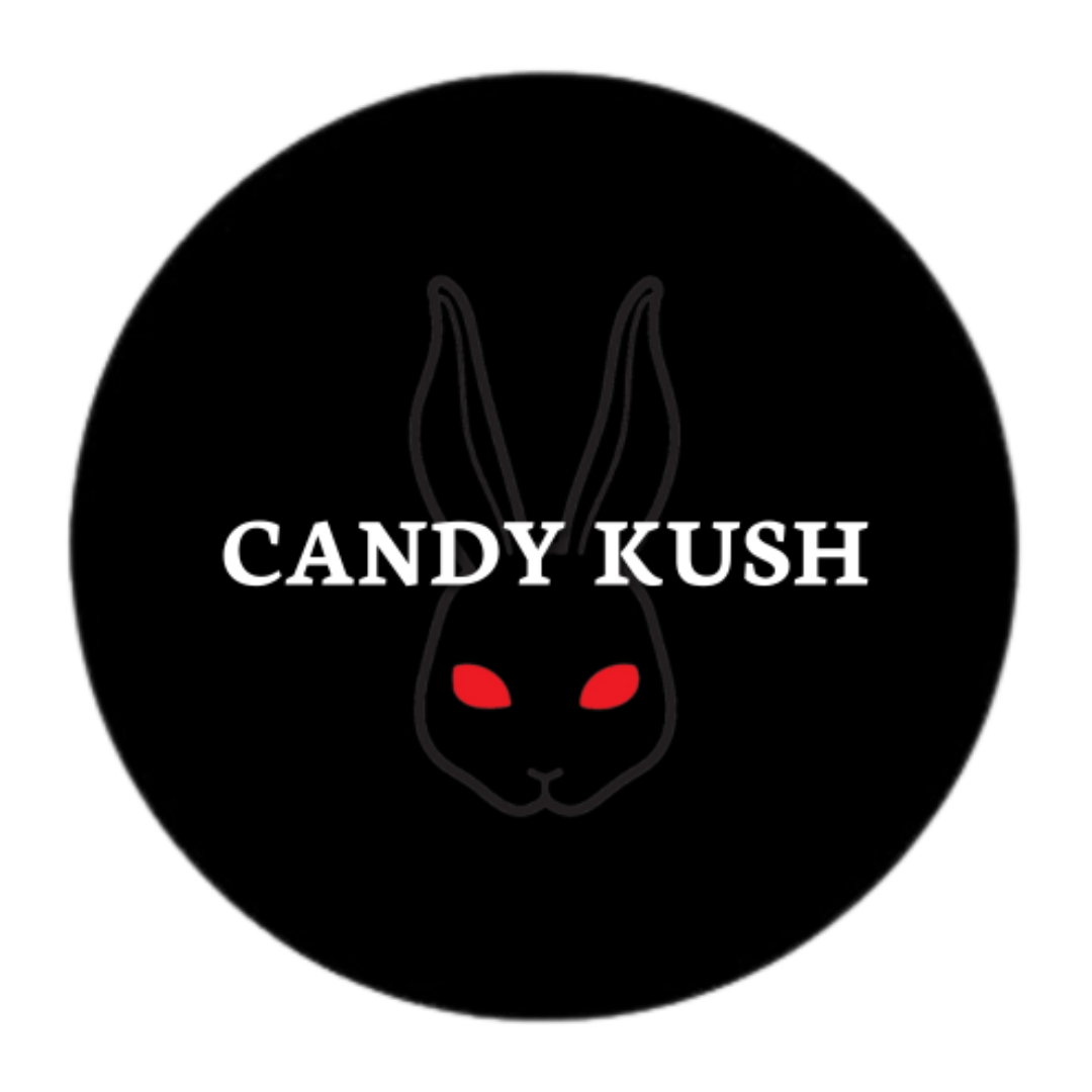 Makeat, vihreät Candy Kush -kukinnot; hartsipitoiset nupit - Kaninkolo