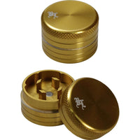 BL Aluminium Grinder Mini 2-part golden