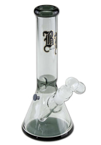 Black Leaf Flask Bong Grey
