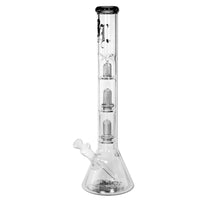 BL Beaker Ice Bong 2x Ufo Percolator Titan