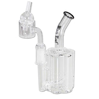 Black Leaf Revolver Cylinder Oil Bong
