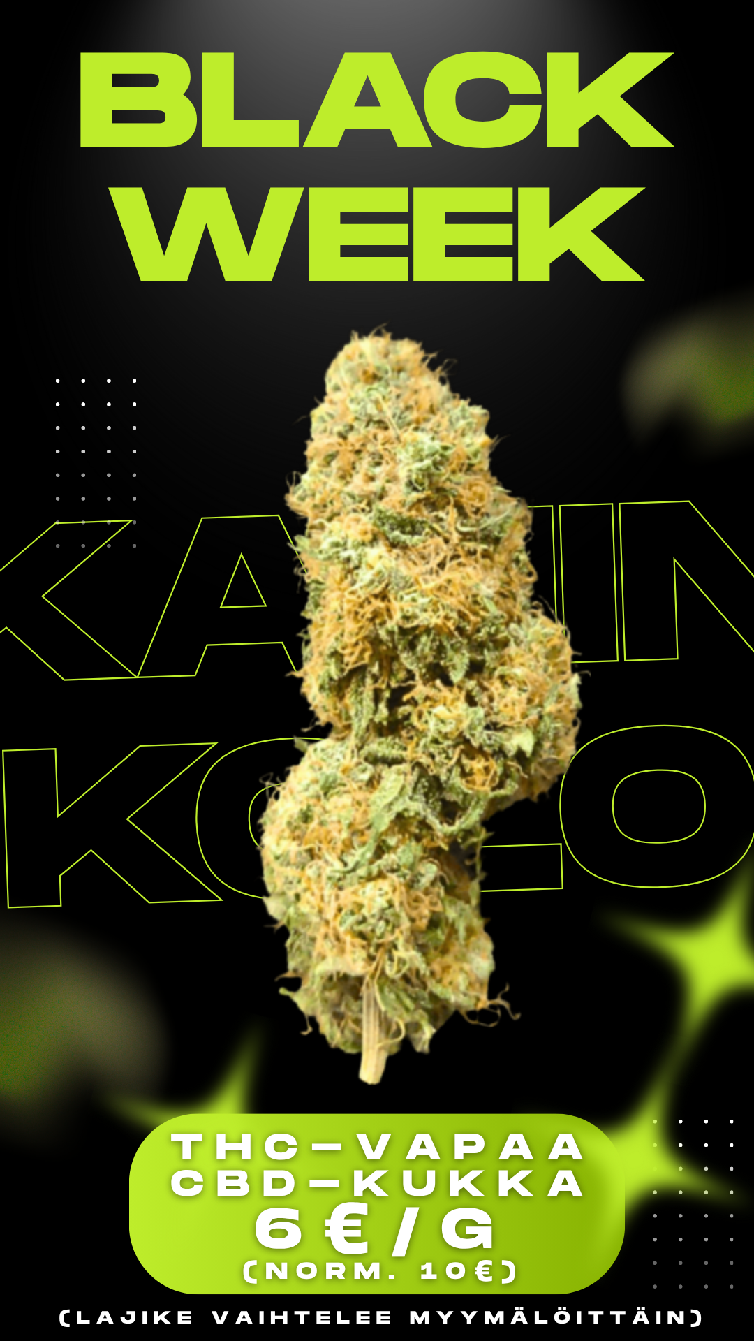 THC-vapaa CBD-kukka – Kaninkolo