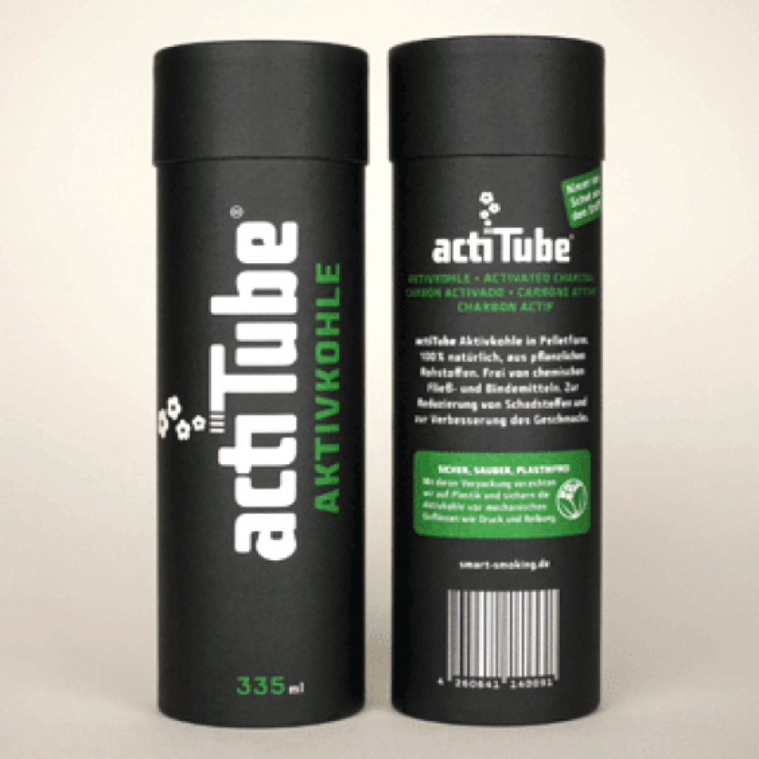 Actitube Aktiivihiili 335ml - Kaninkolo - Suomalainen CBD - kauppa - Aktiivihiilet (Actitube & PURIZE)