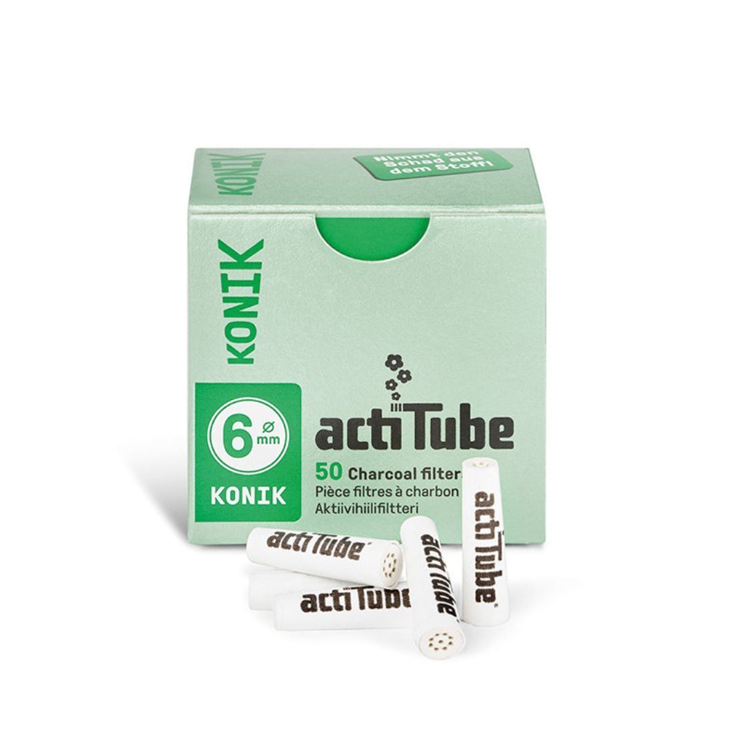 Actitube Konik 50kpl - Kaninkolo - Suomalainen CBD - kauppa - Aktiivihiilet (Actitube & PURIZE)