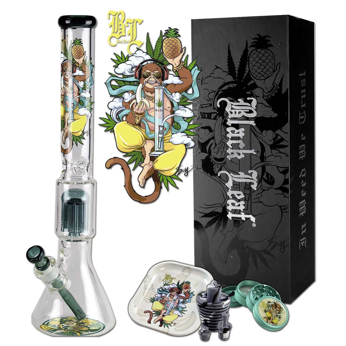 BL Hanuman Boxed Bong Ice 10 - Arm Tree Perco - Kaninkolo - Bongit