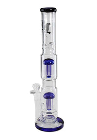 BL Ice Bong 2x 10 - Arm Tree Percolator blue - Kaninkolo - Bongit