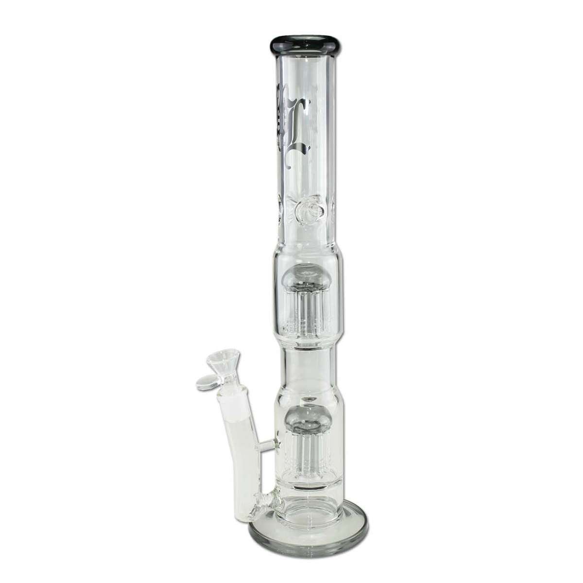 BL Ice Bong 2x 10 - Arm Tree Percolator grey - Kaninkolo - Bongit