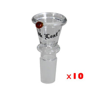 BL Pesäkuppi conical 14,5mm borosilikaattilasista valmistettu kirkas yrttikulho bongiin tai vesipiippuun.