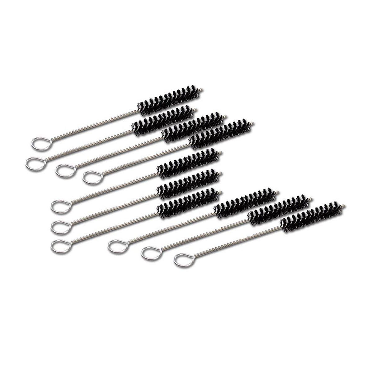 Lähikuva Brush Natural Bristle 13,5cm luonnonharjaksisesta puhdistusharjasta, vaalea puuvarsi ja pehmeät, tiheät harjakset.