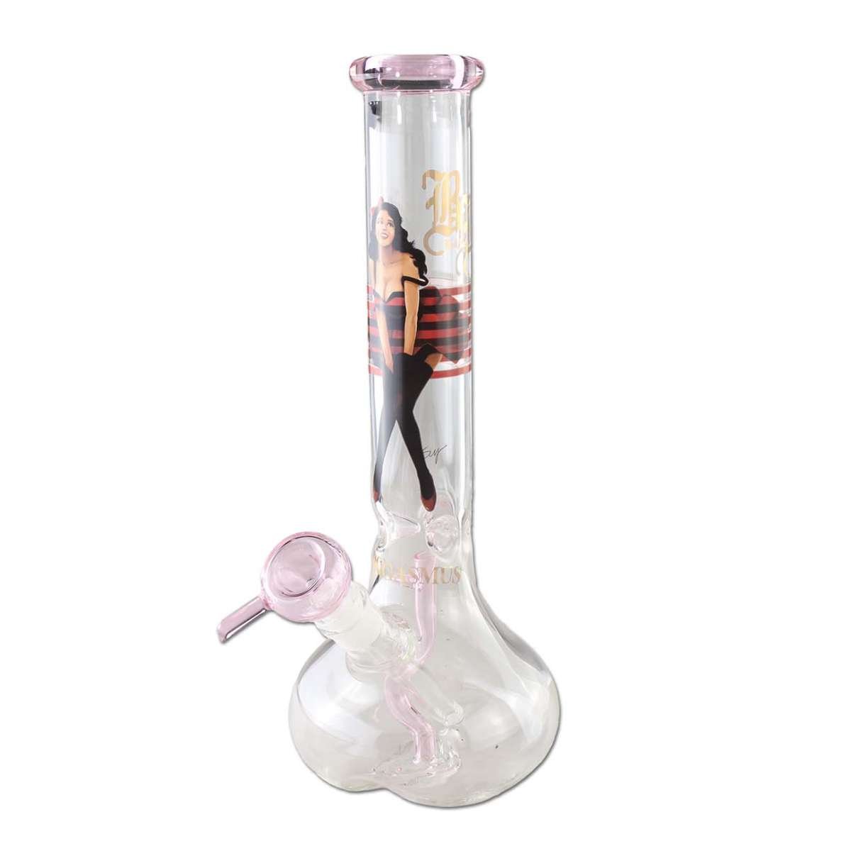 Black Leaf "Bongasmus" Ice Bong with Special Kick 35cm - Kaninkolo - Bongit