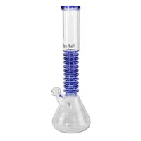 Black Leaf Flask Bong Rings Blue - Kaninkolo - Bongit