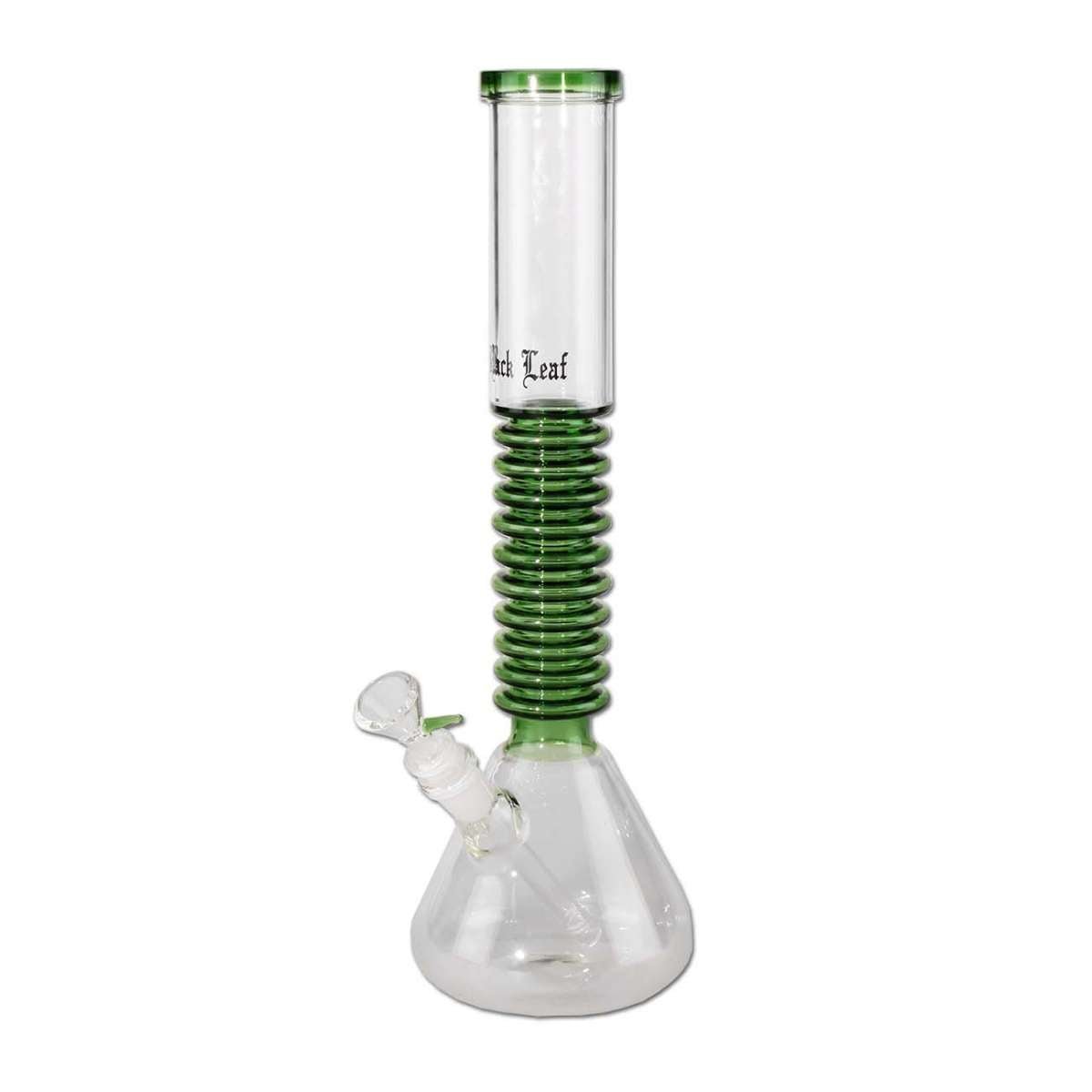 Black Leaf Flask Bong Rings Green - Kaninkolo - Bongit