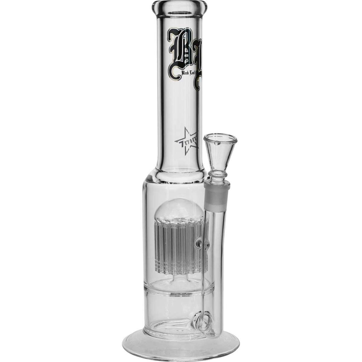 Black Leaf Glass 24 - Arm Tree Perc Bong - Kaninkolo - Bongit