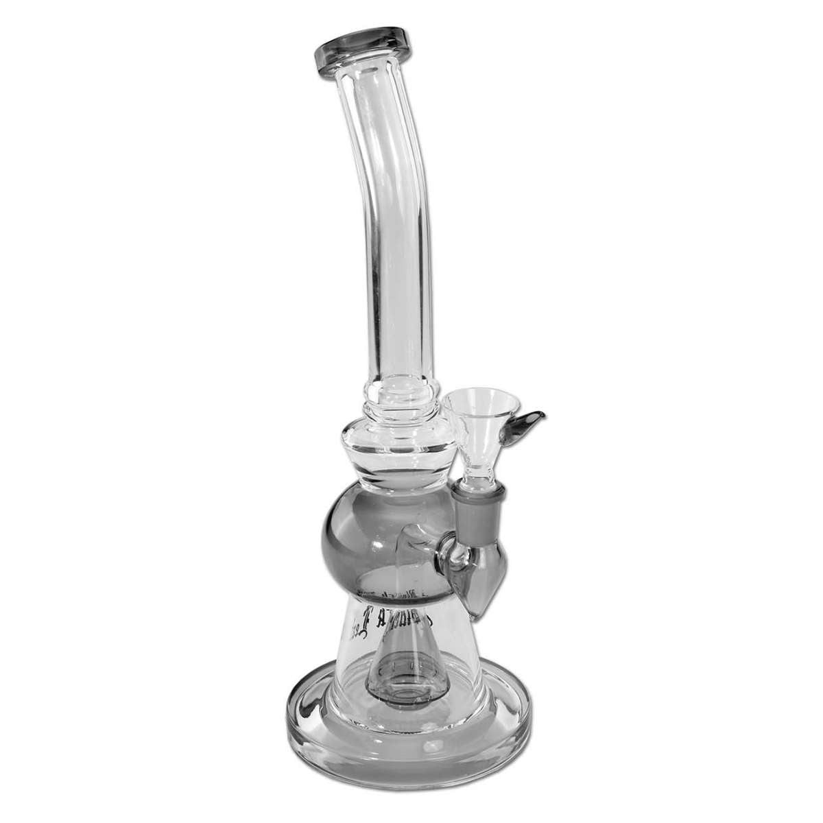 Black Leaf Glass Bong with Percolator Titan - Kaninkolo - Bongit