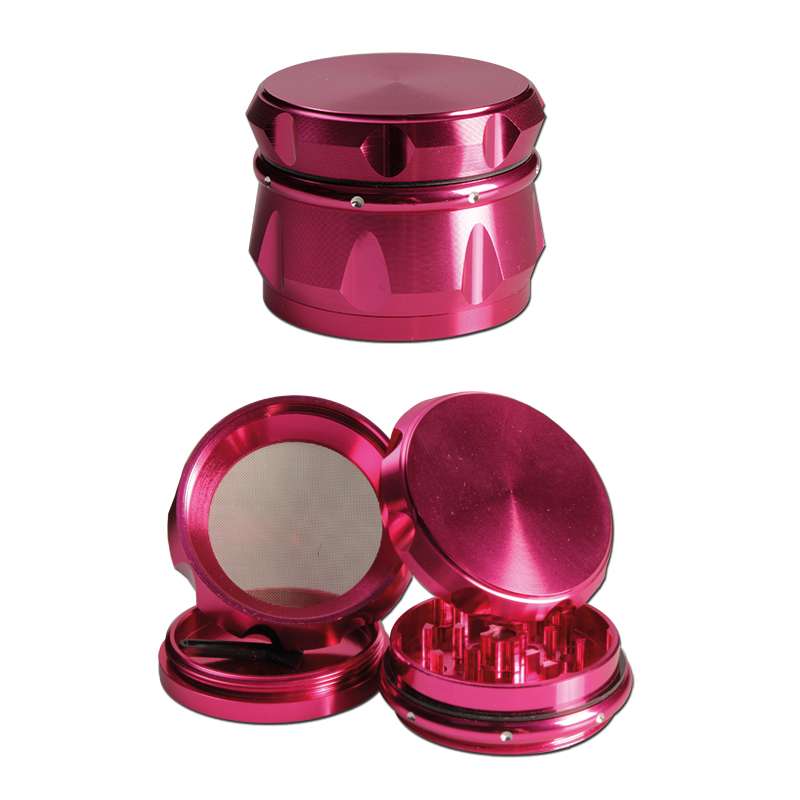 Black Leaf Grinder "Crown" 4 - part - Suomalainen Kannabiskauppa Kaninkolo  Grinderit