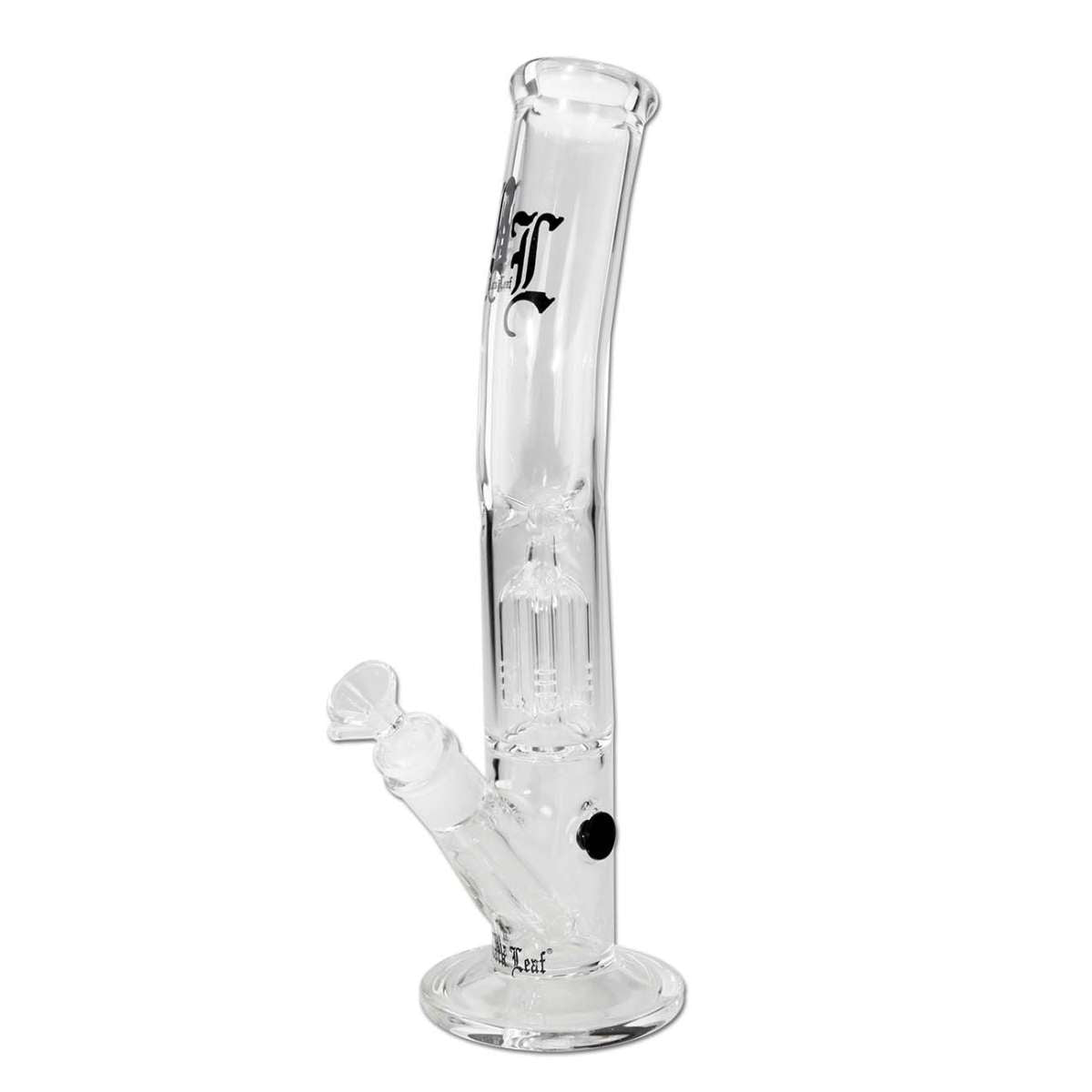 Black Leaf Ice Bong with Percolator 33cm - Kaninkolo - Bongit
