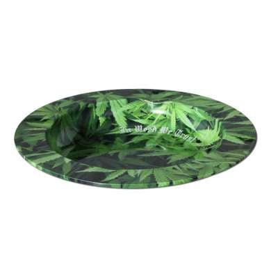 Black Leaf Metal Ash Tray LEAFS - Kaninkolo - Tuhkakupit