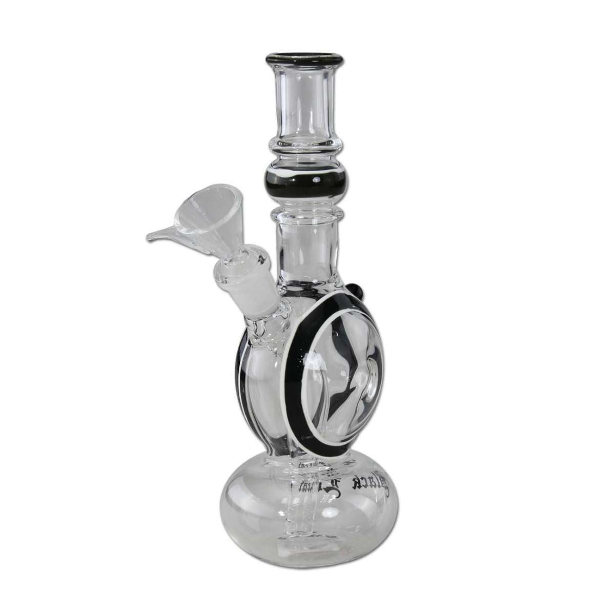 Black Leaf SCULPY Glass Bong Black - Kaninkolo - Bongit