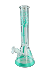 Black Leaf Tree Flask Bong Ice green - Kaninkolo - Bongit
