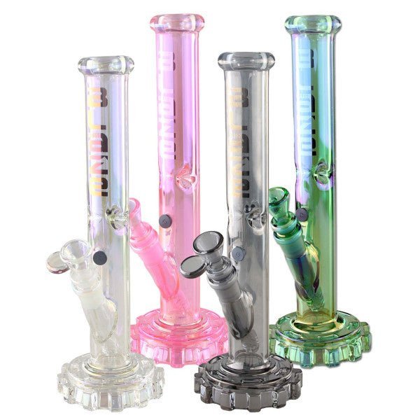 Blaze Glass Bong pink/rainbow 30cm - Kaninkolo - Suomalainen CBD - kauppa - Bongit