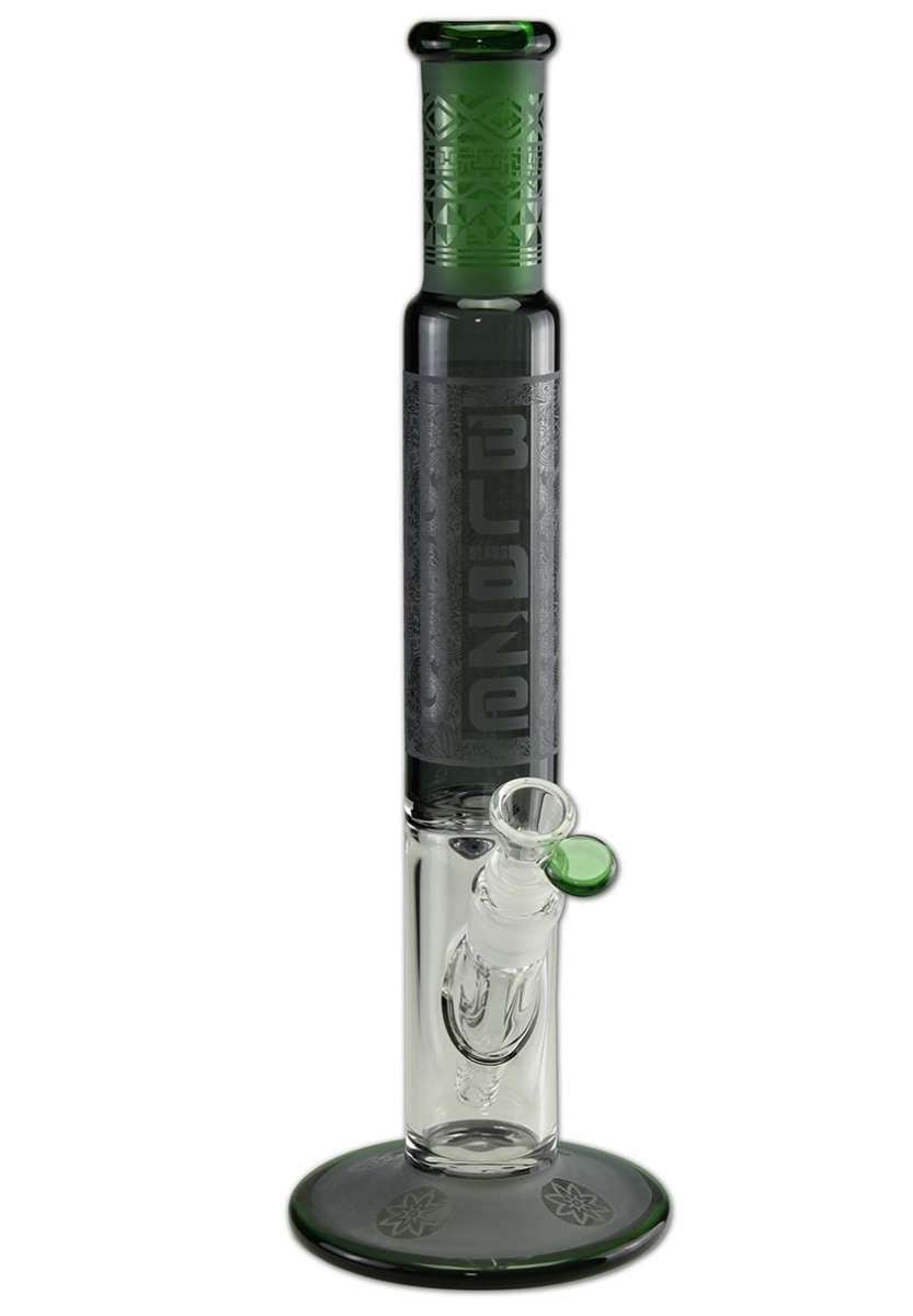 BLAZE GLASS Glass Bong grey/green - Kaninkolo - Bongit