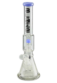 BLAZE GLASS Ice Bong Drum Percolator light blue - Kaninkolo - Bongit