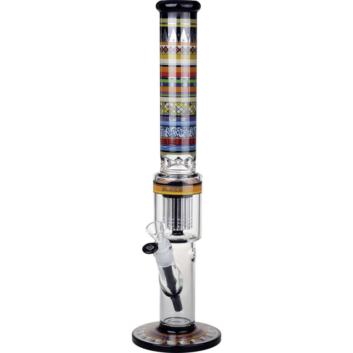 Blaze Totem Ice Bong with 10 - Arm Percolator - Kaninkolo - Bongit