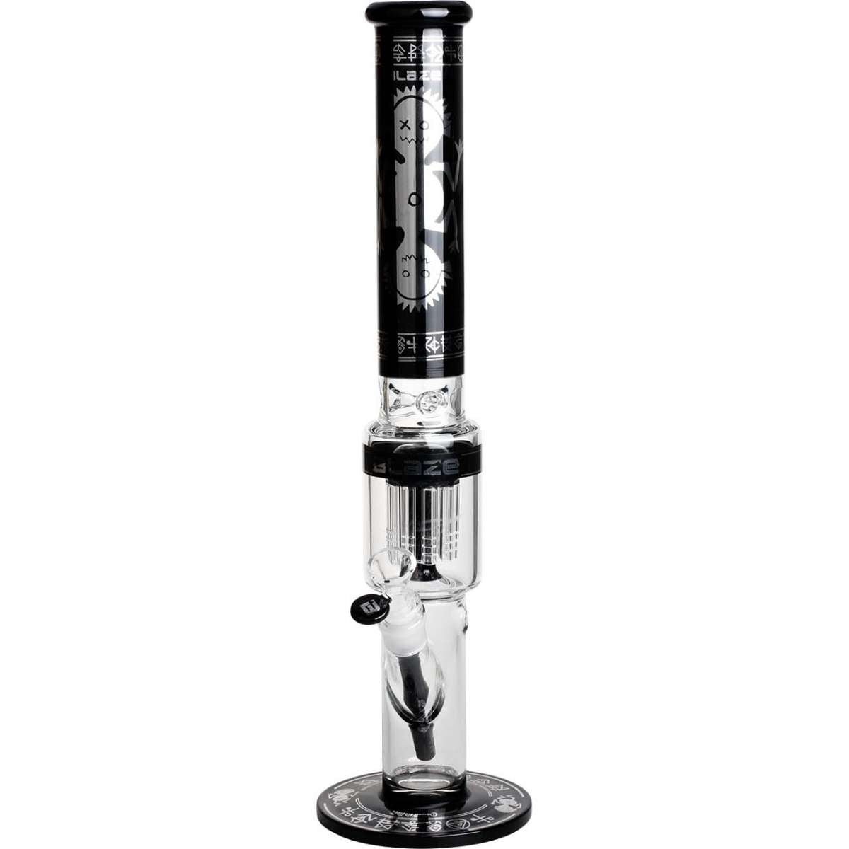 Blaze Vodoo Ice Bong with 10 - Arm Percolator - Kaninkolo - Bongit