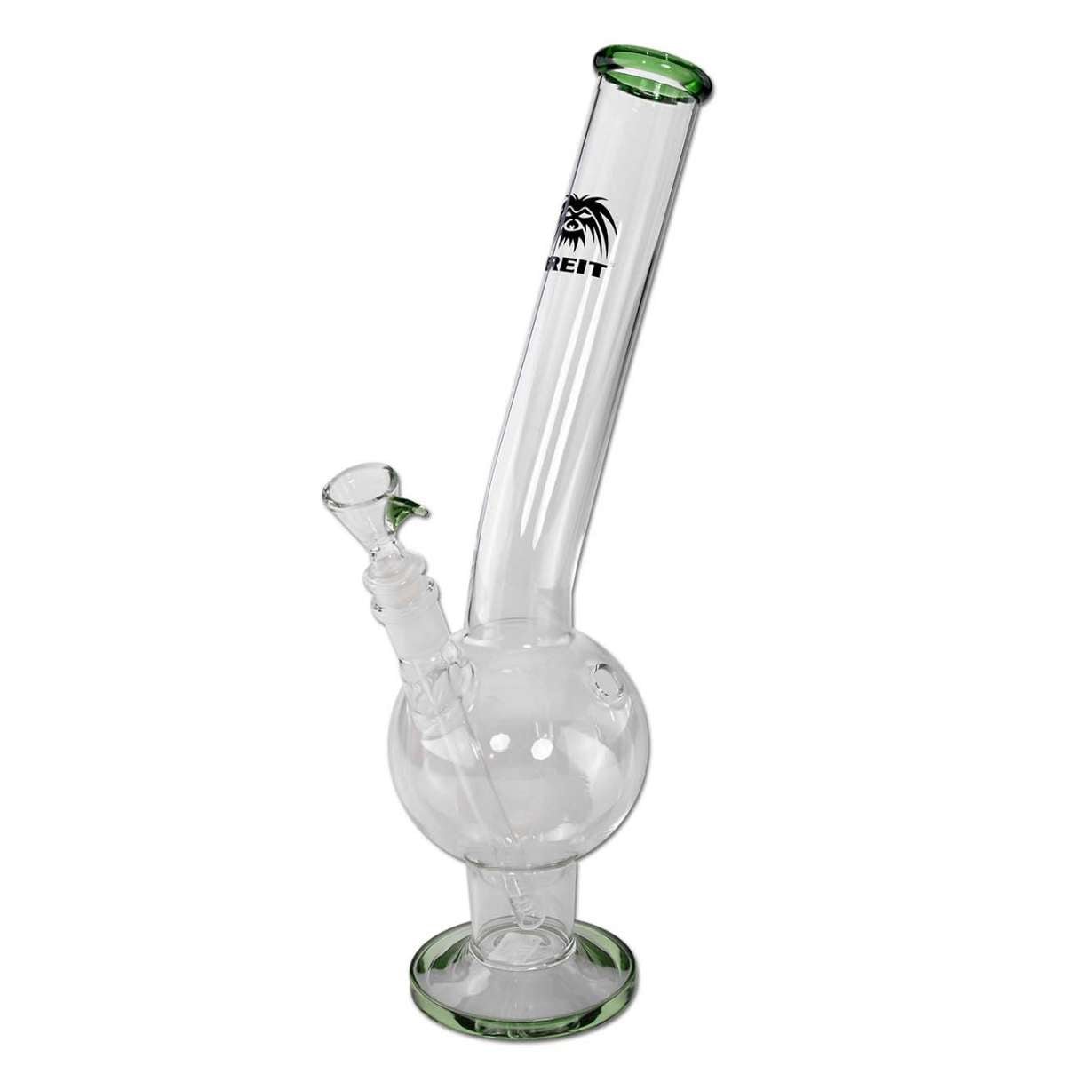BREIT Belly Bong with Diffuser Chillum Green - Kaninkolo - Bongit