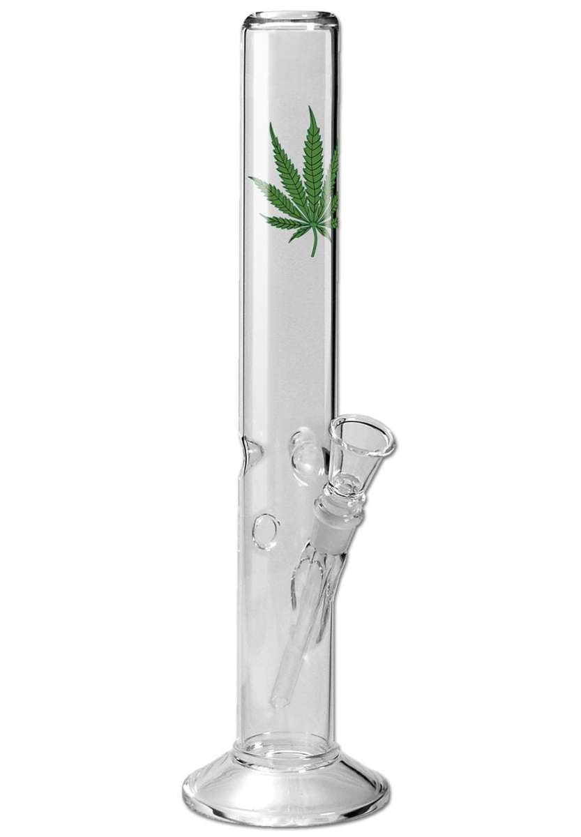 Breit Glass Icebong Leaf 45cm - Suomalainen Kannabiskauppa Kaninkolo - CBD - kukinnot, CBD - öljyt, Vaporisaattorit, Piiput, Bongit, Kasvatustarvikkeet - Bongit