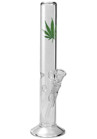 Breit Glass Icebong Leaf 45cm - Suomalainen Kannabiskauppa Kaninkolo - CBD - kukinnot, CBD - öljyt, Vaporisaattorit, Piiput, Bongit, Kasvatustarvikkeet - Bongit