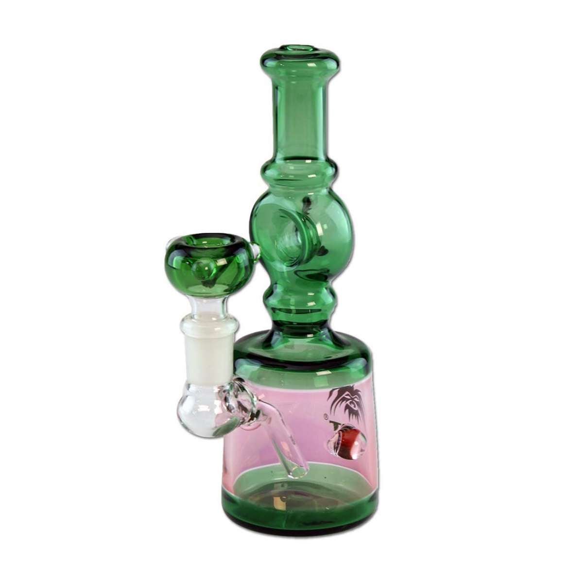 BREIT Mini Glass Bong + Push Bowl - Kaninkolo - Bongit