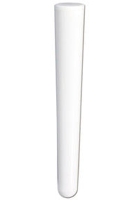 Valkoinen, kovaa muovia oleva sylinterimäinen suojakotelo King Size -kartoille, jossa on tiivis pop-top-kansi.