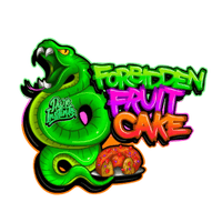 Forbidden Fruit Cake Pure Instinto -pakkaus, jossa näkyy laatumerkintä ja kasvigeneettiset siemenet keräily- ja tutkimuskäyttöön.