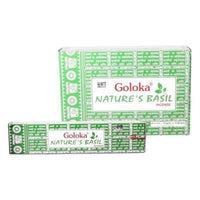 Goloka Nature’s Basil Incense Sticks - Kaninkolo - Suitsukkeet ja suitsukepidikkeet