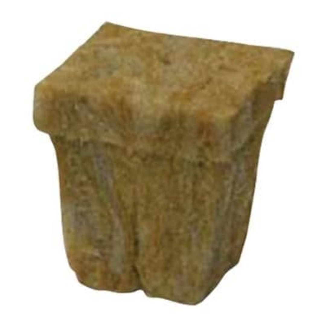 Kivivilla 3.5x3.5x4cm - Kaninkolo - Kivivillat ja vesiviljelyruukut.