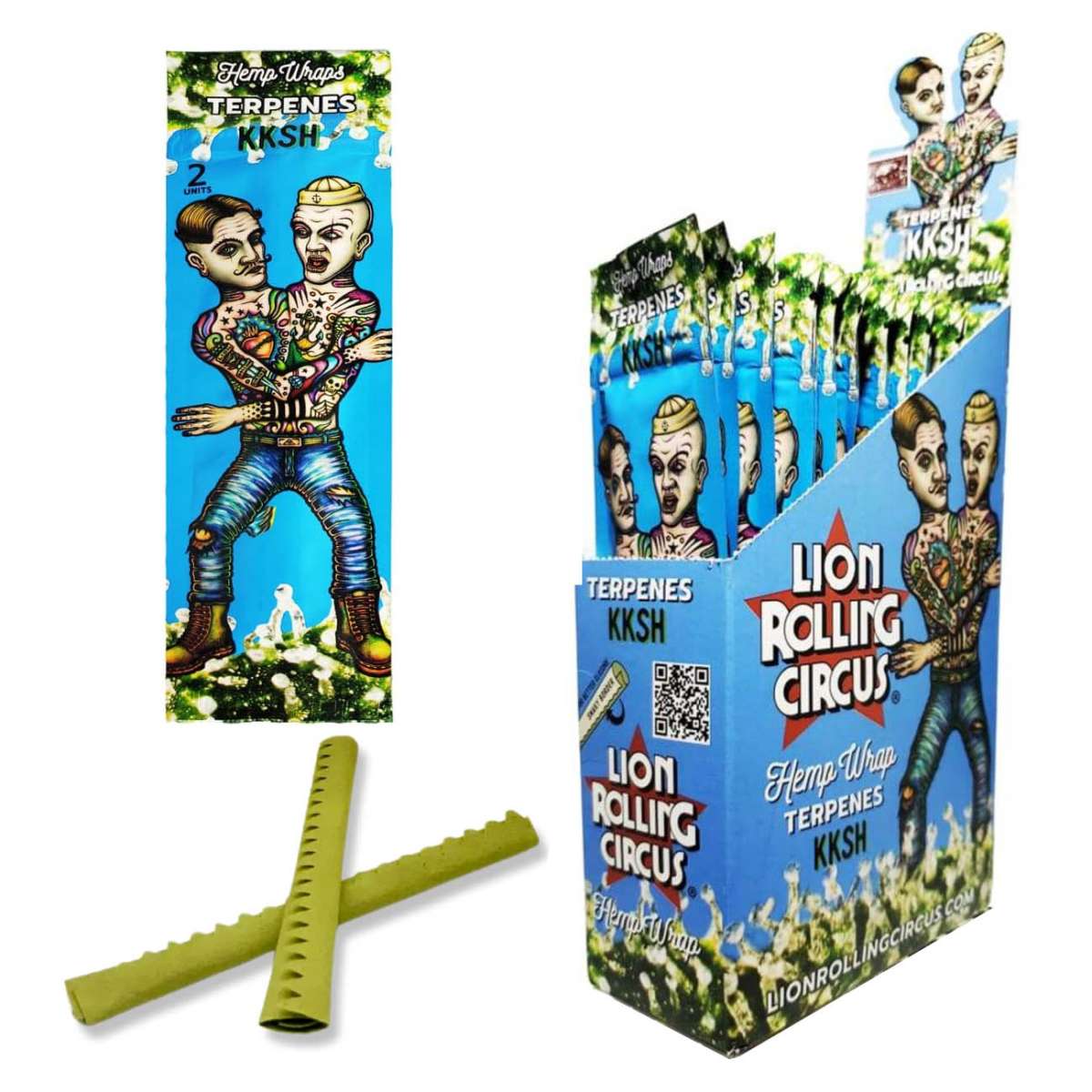 Lion Rolling Circus Papers KKSH - Kaninkolo - Kingsize paperit