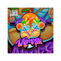 Kuva Mimosa Pure Instinto -siemenistä ja lajille tyypillisistä, oranssisävyisistä kukinnosta, symboloiden korkealaatuista genetiikkaa.