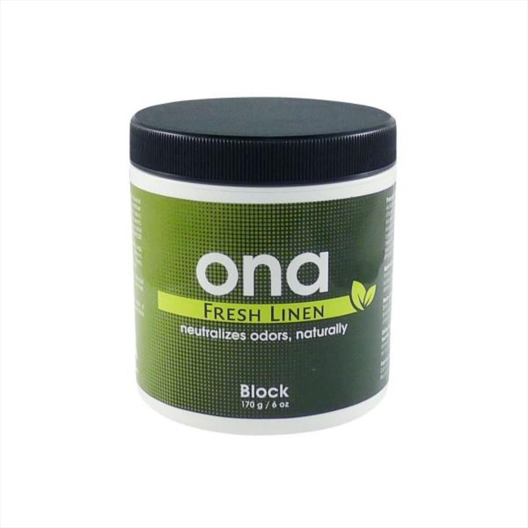 Ona Block Fresh Linen 170G - Kaninkolo - Hajunpoisto.