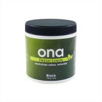 Ona Block Fresh Linen 170G - Kaninkolo - Hajunpoisto.