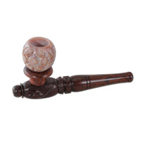 Puupiippu Kivisellä Pesällä 10cm - Suomalainen Kannabiskauppa Kaninkolo - Piiput